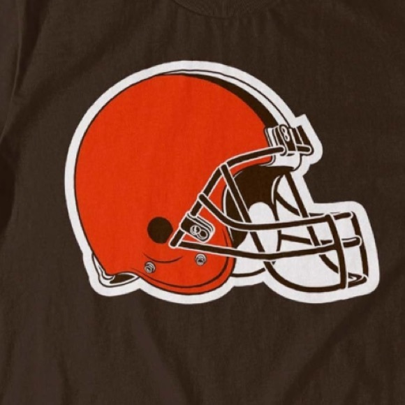 FOCO Men's NFL Team Logo Short Sleeve T-Shirt size Medium Cleveland Brown. - Picture 2 of 13